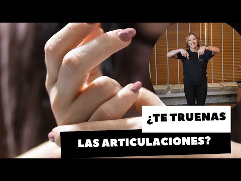 ¿TE TRUENAS LAS ARTICULACIONES ?