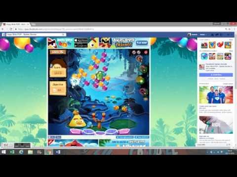 Angry Birds POP! on Facebook - Level 96 Walkthrough
