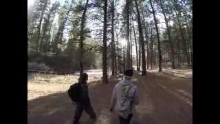 preview picture of video 'Hiking the Jemez Cliff Jumps'