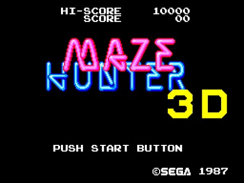 Maze Hunter 3-D Master System