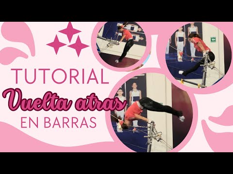 Tutorial vuelta atras en barra gimnasia nivel 1 y 2
