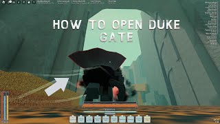 How to open duke gate / upper erisia gate | Deepwoken Tutorial