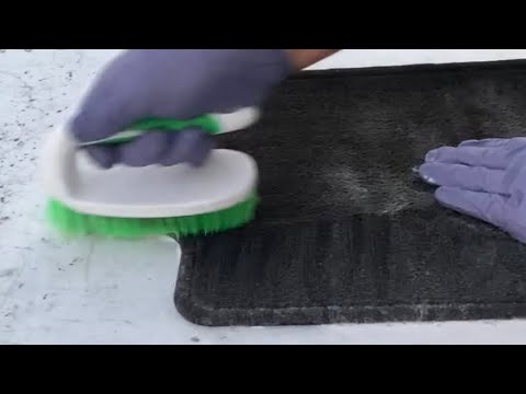 ASMR - (Episode 6) RELAXING Cleaning and Extraction of some DIRTY Floor Mats
