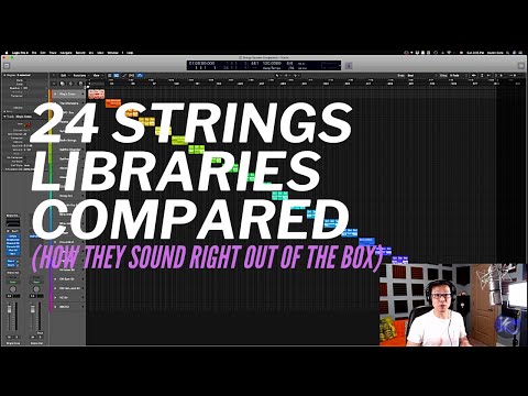 Sample Libraries: 24 Strings Libraries Compared (How they sound like right out of the box)