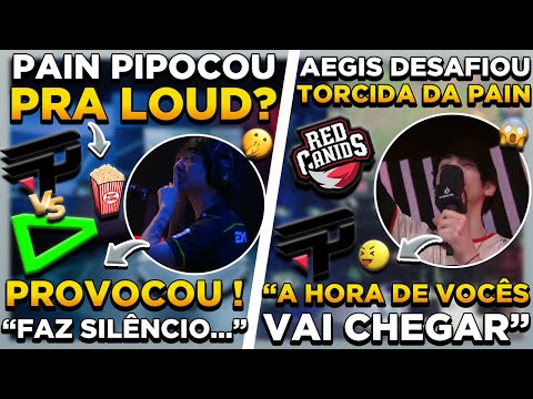 TINOWS PEDIU SILÊNCIO ! AEGIS PROVOCA PAIN e TORCIDA REAGE ! FARPAS, MEMES e RESUMO do CBLOL !