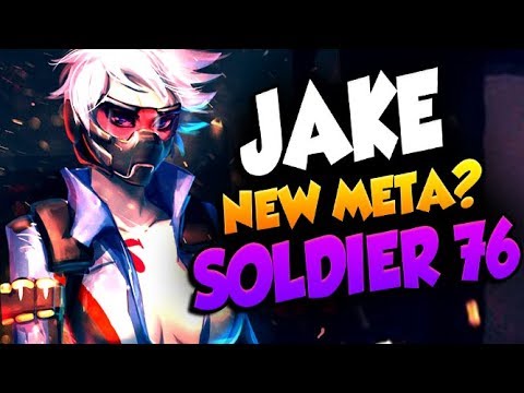 JAKE DPS MAIN SOLDIER 76 SHOWING HIS TRACKING SKILLS! [ OVERWATCH SEASON 20 TOP 500 ]