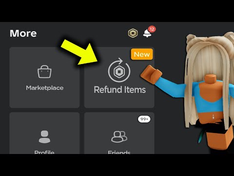 How To REFUND ITEMS on ROBLOX...