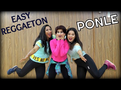 EASY Reggaeton Dance Fitness Choreography by Vijaya Tupurani | PONLE | J Balvin