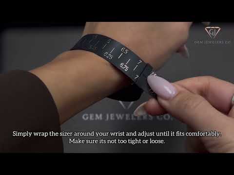 Tennis Bracelet Size Guide - How To Size Your Wrist DIY By Gem Jewelers Co.