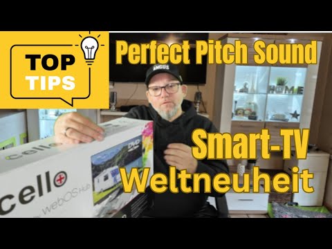 WORLD FIRST! PERFECT for campers. Cello Smart TV