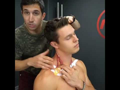 Neck Scalene Massage for Neck Pain Relief! -MoveU