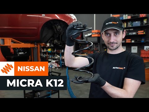 Wie NISSAN MICRA K12 Fahrwerksfedern vorne wechseln [AUTODOC TUTORIAL]