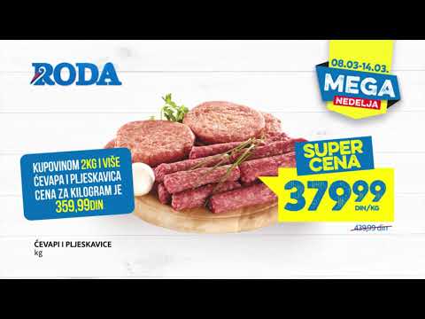 Roda I Mega nedelja 8.03 - 14.03.2019.