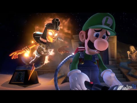 Luigi's Mansion 3 - Walkthrough - Part 10 Tomb Suits All Gems