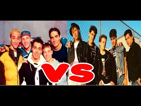 The New Kids on the block  VS Backstreet Boys