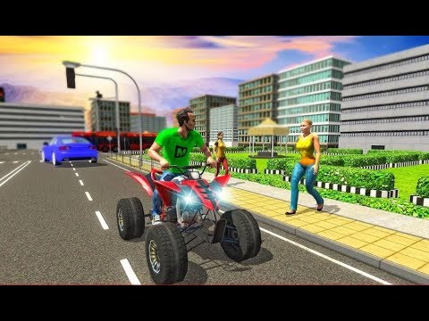 ATV Taxi Simulator : Android Gameplay  by Rangona Games