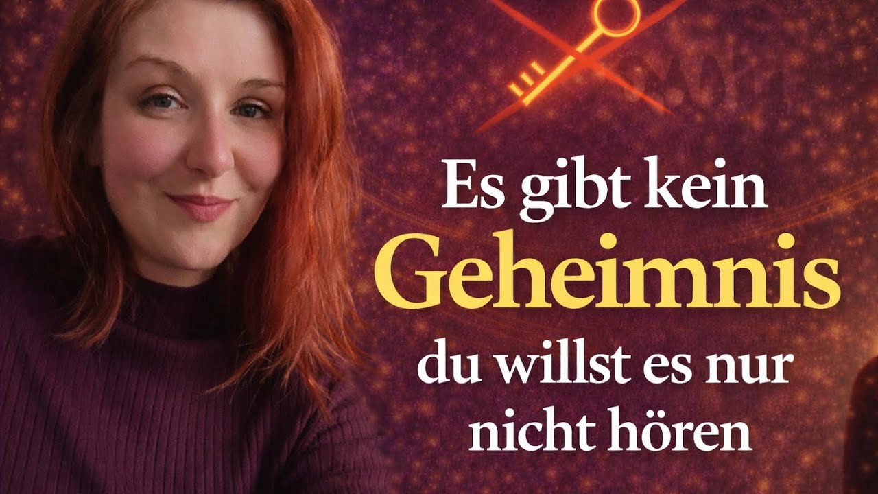 Du suchst noch nach dem Geheimnis, das es nicht gibt.