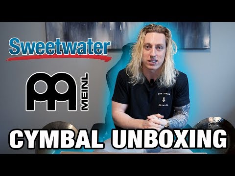 Wyatt Stav & Sweetwater: MEINL Cymbal Unboxing Video