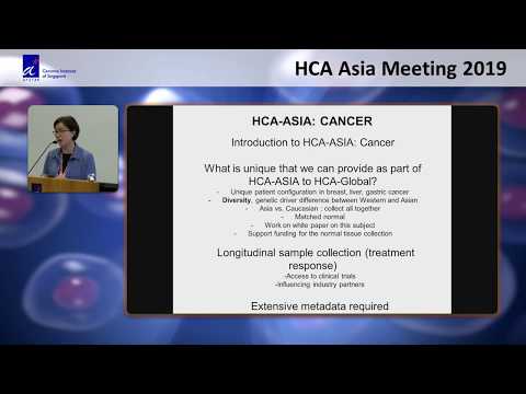 HCA Meeting Asia 2019: Report back from Breakout Session - Cancer Atlas