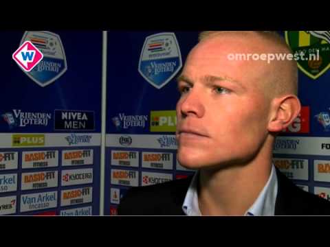 ADO-speler Tom Beugelsdijk na ADO Den Haag - Feyenoord