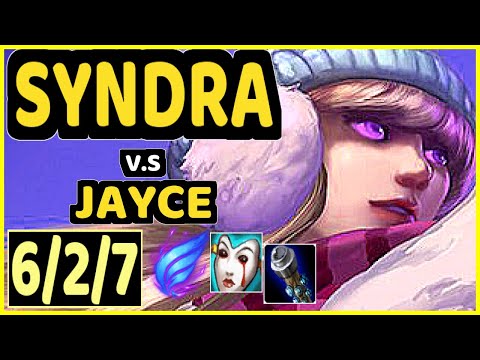 KARIS (SYNDRA) vs JAYCE - 6/2/7 KDA MID CHALLENGER GAMEPLAY - KR