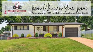 Take a Tour of This Beautifully Updated Columbia, IL Home | 1333 N. Evergreen Lane