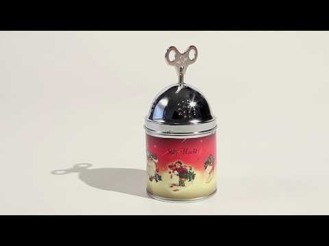 Artikel: 49000140 Musikspieldose mit Aufziehwerk "Stille Nacht"