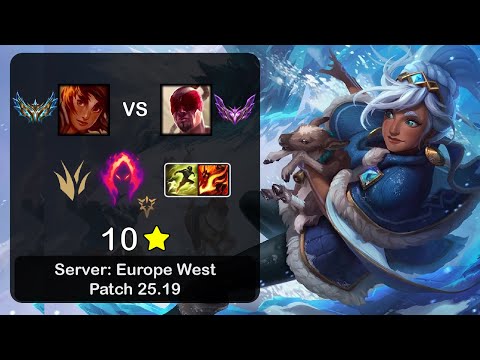 Taliyah Jungle vs Lee Sin - EUW Challenger - Patch 25.19