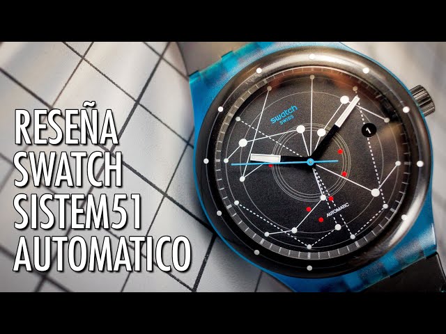 Vídeo relacionado con Swatch YIS418MA - Reloj analógico automático para Hombre con Correa de Acero Inoxidable