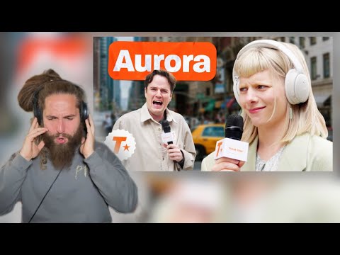Rapper Reacts to Testing AURORA's Music Knowledge | Track Star*