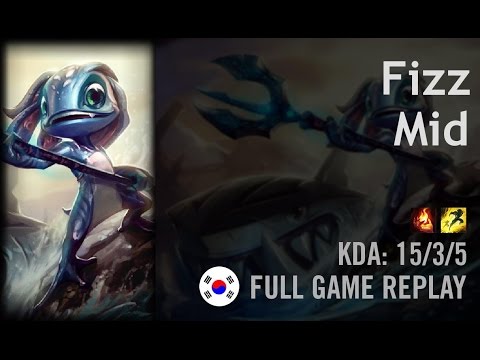 Fizz Mid vs Quinn - Faker - KR Challenger Path 5.24