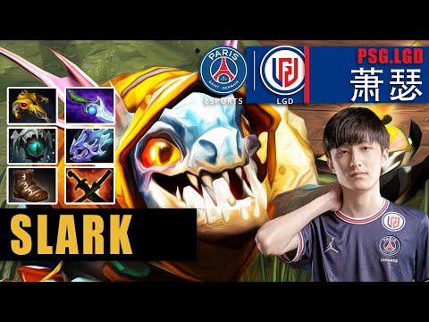 Slark Safelane | PSG.LGD.Ame | AME'S IMBA SIGNATURE CARRY NO MERCY BUILD | 7.31c Gameplay Highlights