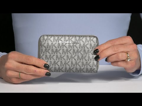 MICHAEL Michael Kors Jet Set Small Zip Around Card Case SKU: 9938960