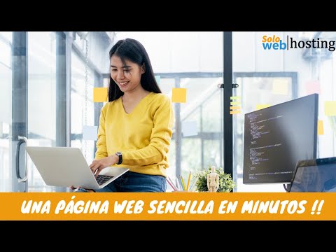 Si necesitas diseñar una página web sencilla puedes usar esta aplicación gratuita que genera el sitio en Código HTML sin costo