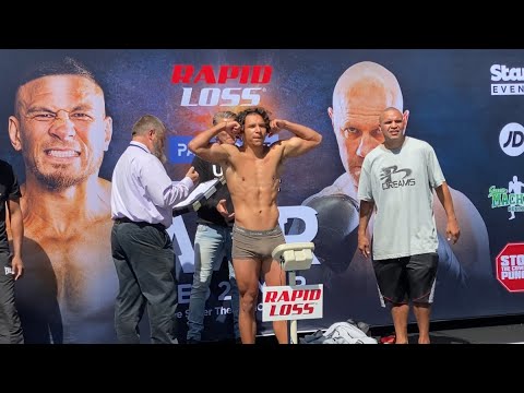 WEIGH IN | RAHIM ‘THE DREAM’ MUNDINE