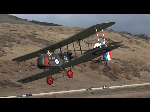 Bahman maidens his Airco D.H.2 at SCCMAS