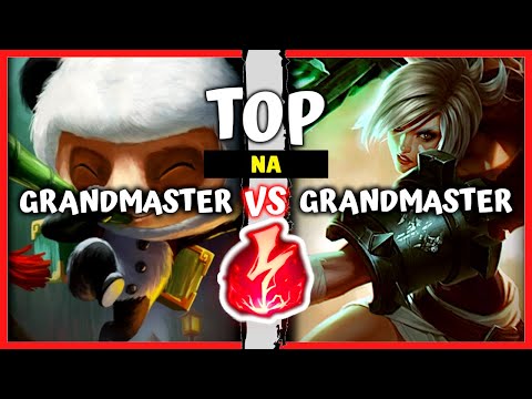 GM Teemo Top vs GM One Trick Riven - NA Rank S11