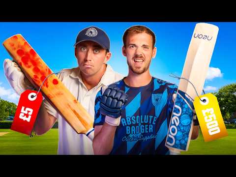 £5 vs £500 Cricket Bat: Who scores more runs?