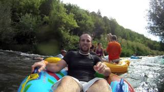 preview picture of video 'Lava Hot Springs White Water Tubing'