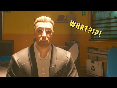 Telling Hellman you got the Blackwall chip in your head as well