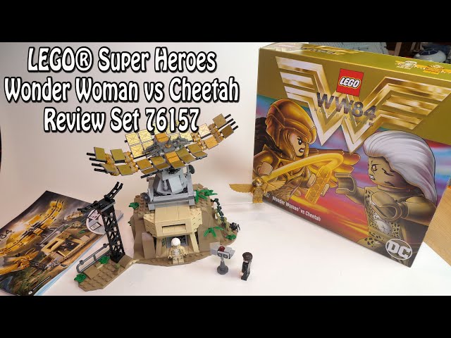 Vídeo relacionado con LEGO DC Wonder Woman vs Cheetah 76157 with Wonder Woman (Diana Prince), The Cheetah (Barbara Minerva) and Max; Action Figure Toy for Kids Aged 7 and up, New 2020 (371 Pieces)