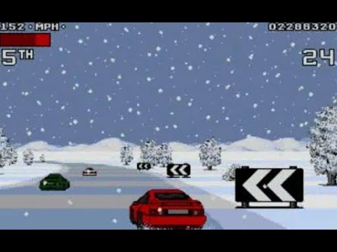 Lotus Turbo Challenge 2 (Amiga 500) - Stage 4