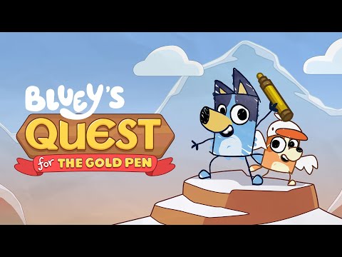 Видео Bluey's Quest for The Gold Pen #1