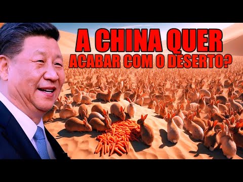 Porque a China deixou 1 Milhão de Coelhos no deserto?!
