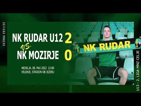 U13 - NK Rudar B - NK Mozirje 2:0