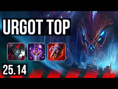 URGOT vs CAMILLE (TOP) | 500+ games | EUW Master | 25.14