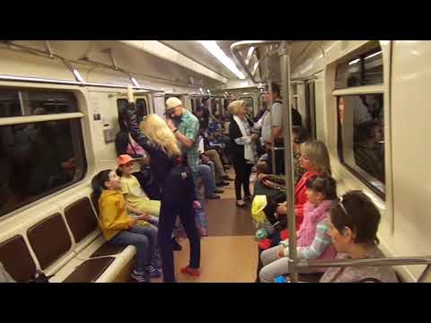 Parade trains of Moscow Metro 2018: MMZ/LVZ 81-717.5/714.5 & 81-714 "Nomernoy" train