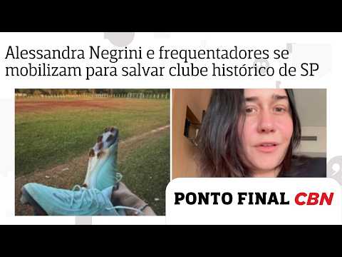 Cruz da Esperança: Alessandra Negrini e frequentadores se mobilizam para salvar clube histórico