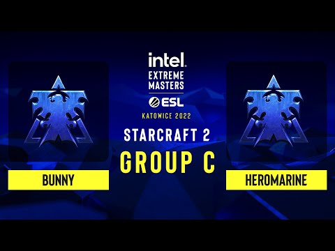 SC2 - Bunny vs HeroMarine - IEM Katowice 2022 - Group C