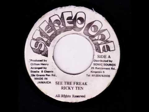 Ricky Ten - See The Freak + Dub - 7" Stereo One 1987 - CLASSIC DIGITAL 80'S DANCEHALL